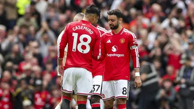 Recorde de Bruno Fernandes e Matheus Cunha marcam despedida de Casemiro do United