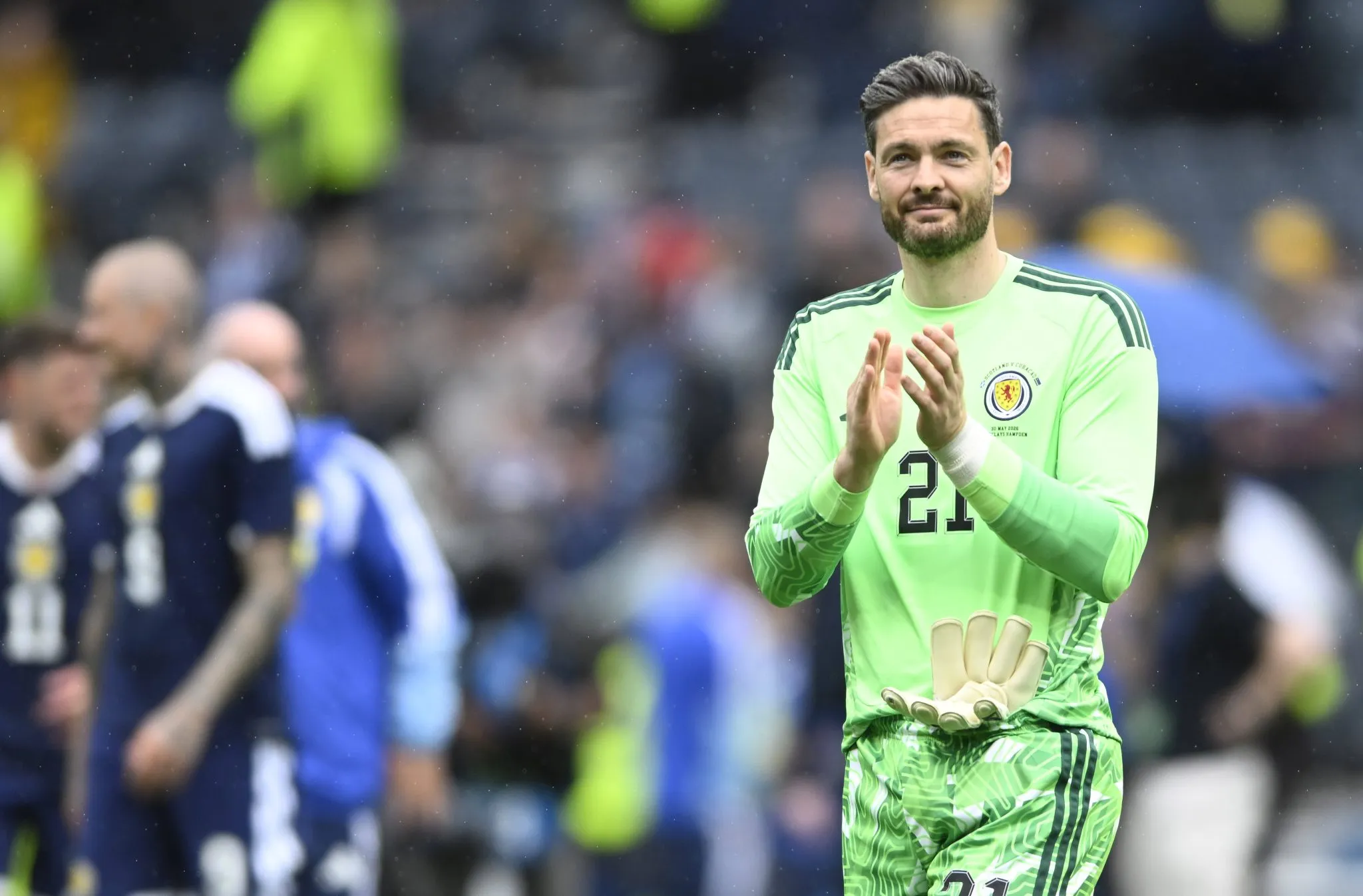 Craig Gordon, goleiro da sele&ccedil;&atilde;o escocesa 