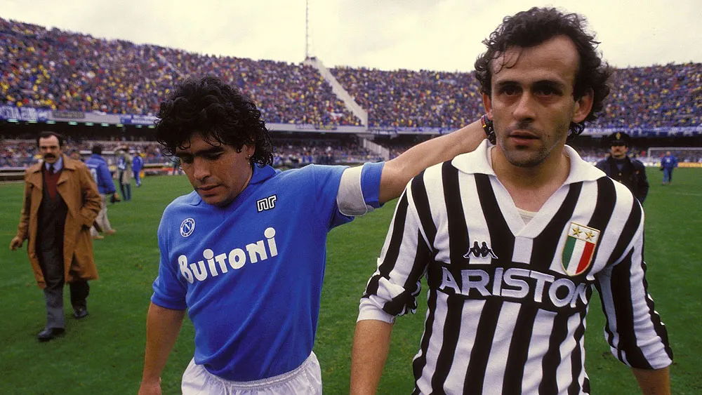 Maradona Platini