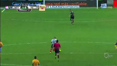 Foi uma pena que esse chuta&ccedil;o de Carlos S&aacute;nchez, em pleno cl&aacute;ssico, n&atilde;o tenha entrado