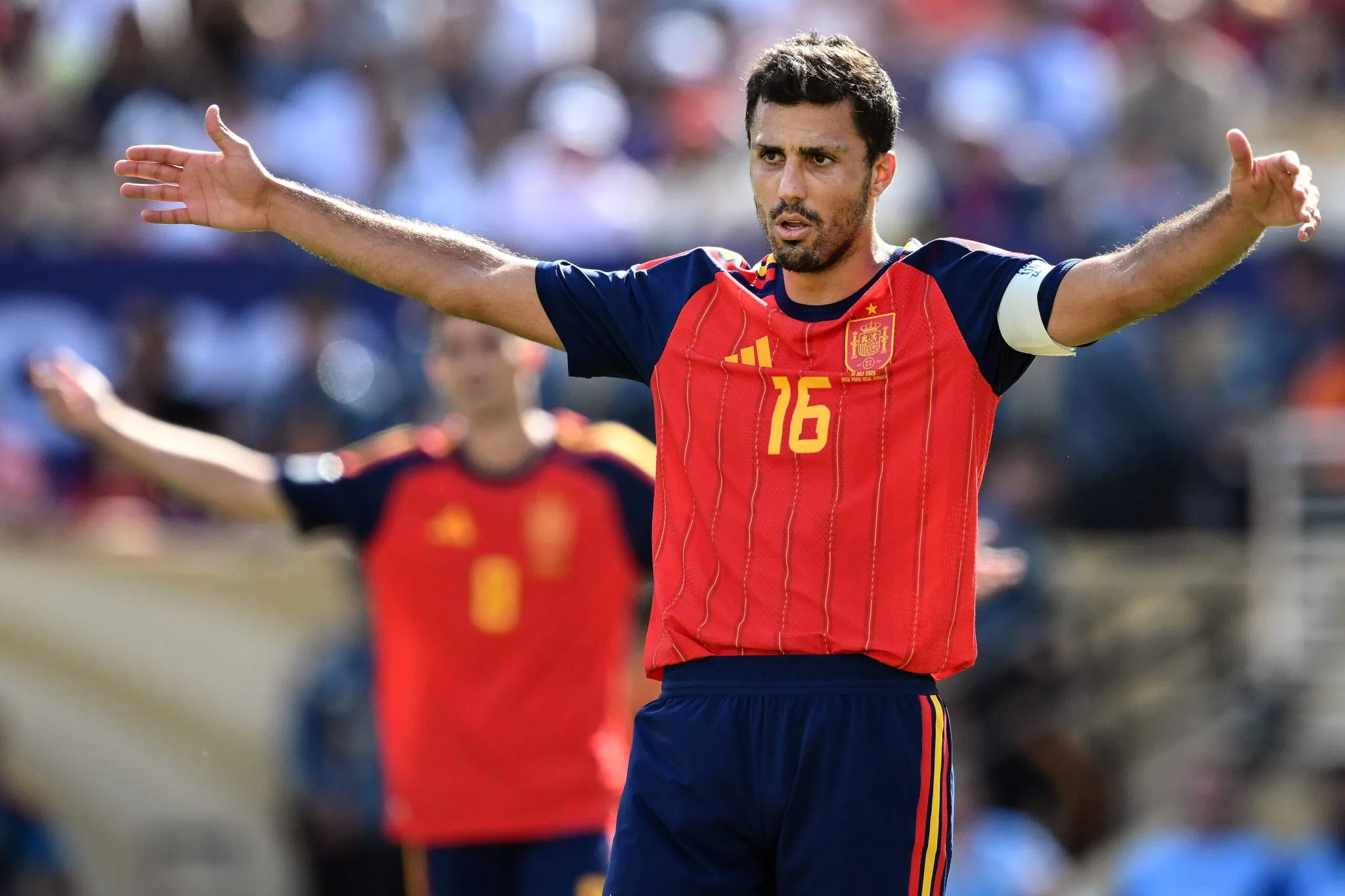 Rodri em a&ccedil;&atilde;o pela sele&ccedil;&atilde;o espanhola