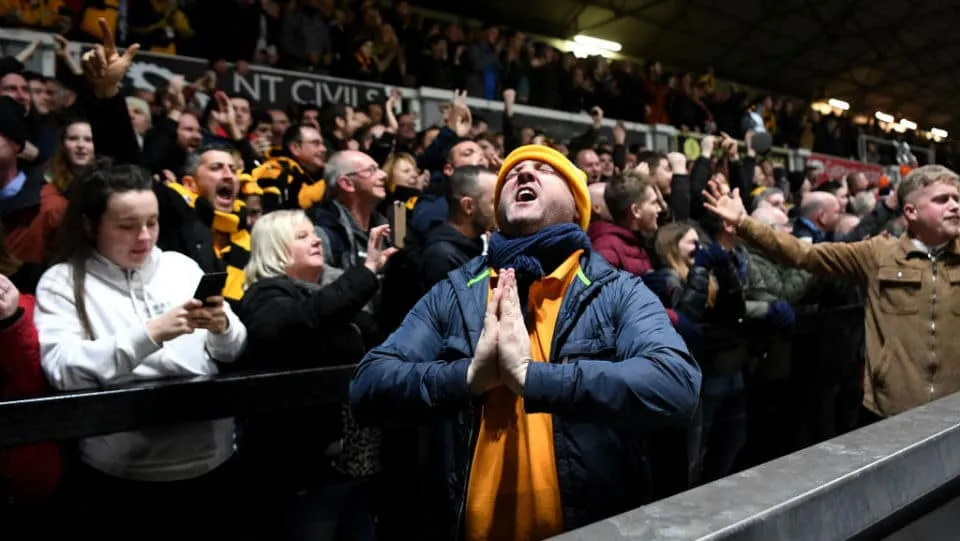 Nos 4&times;1 do City, o mais legal foi a comemora&ccedil;&atilde;o explosiva ap&oacute;s o gol de honra do Newport County