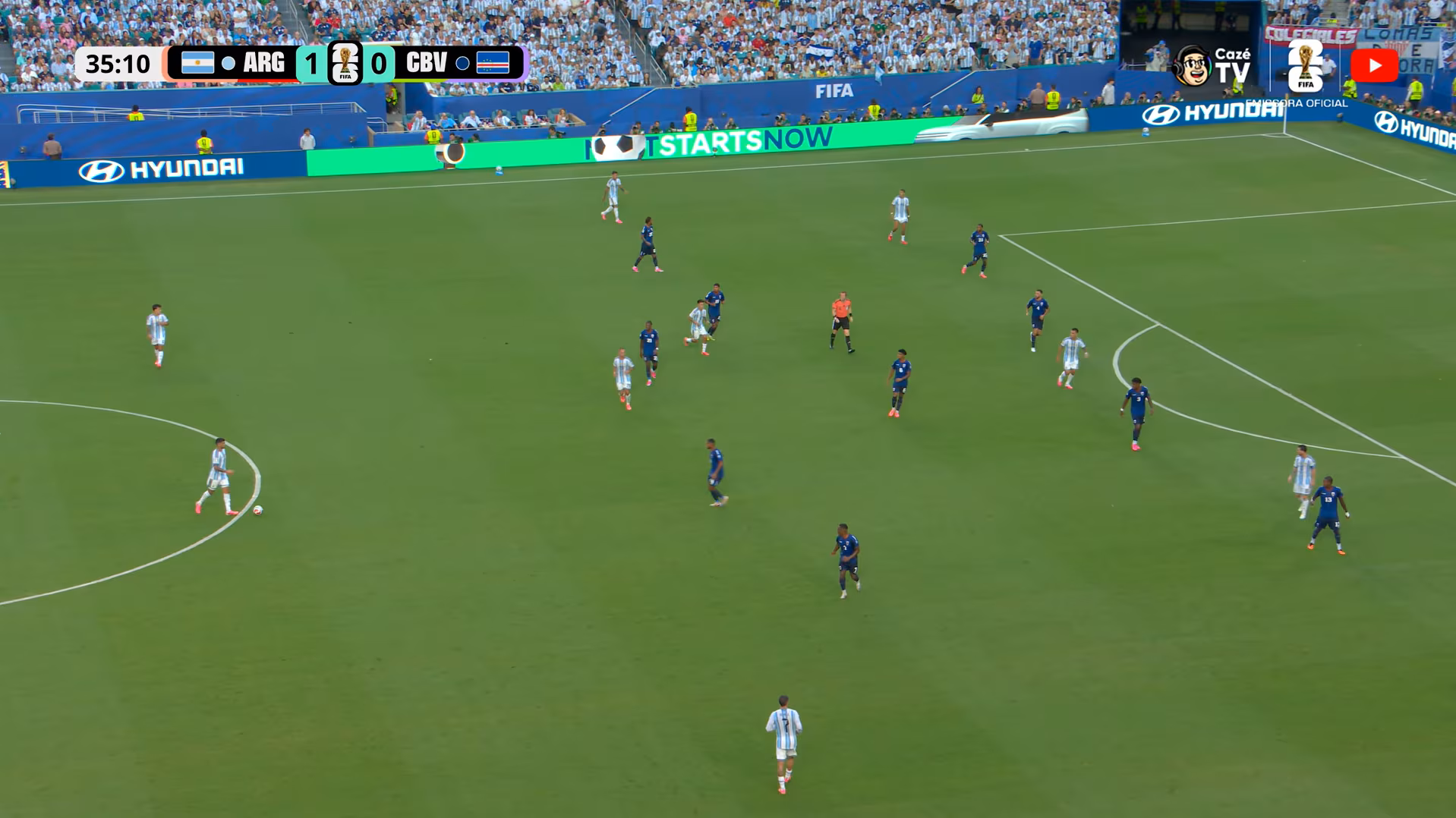Com meio-campo ocupado, Argentina ficou sem o melhor fator de seu jogo 