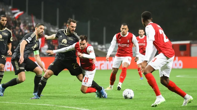 O Union n&atilde;o aproveitou a expuls&atilde;o e, com o empate, o Braga mant&eacute;m o fio de esperan&ccedil;a pela classifica&ccedil;&atilde;o