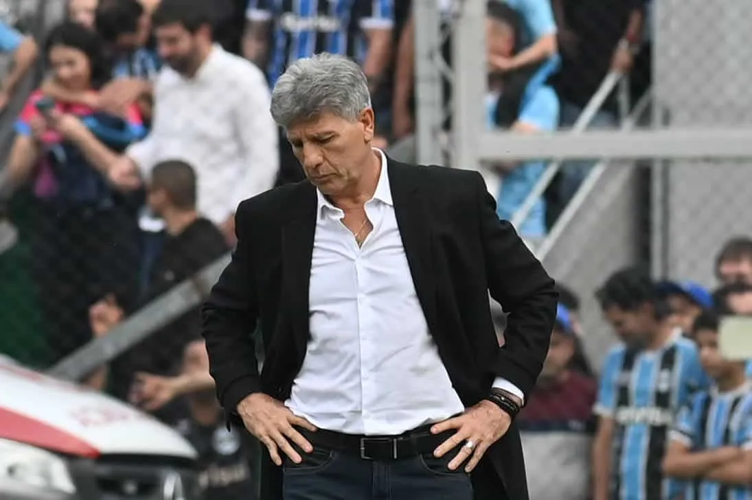 Renato Ga&uacute;cho em jogo do Gr&ecirc;mio no Brasileir&atilde;o (Foto: IMAGO / Fotoarena)