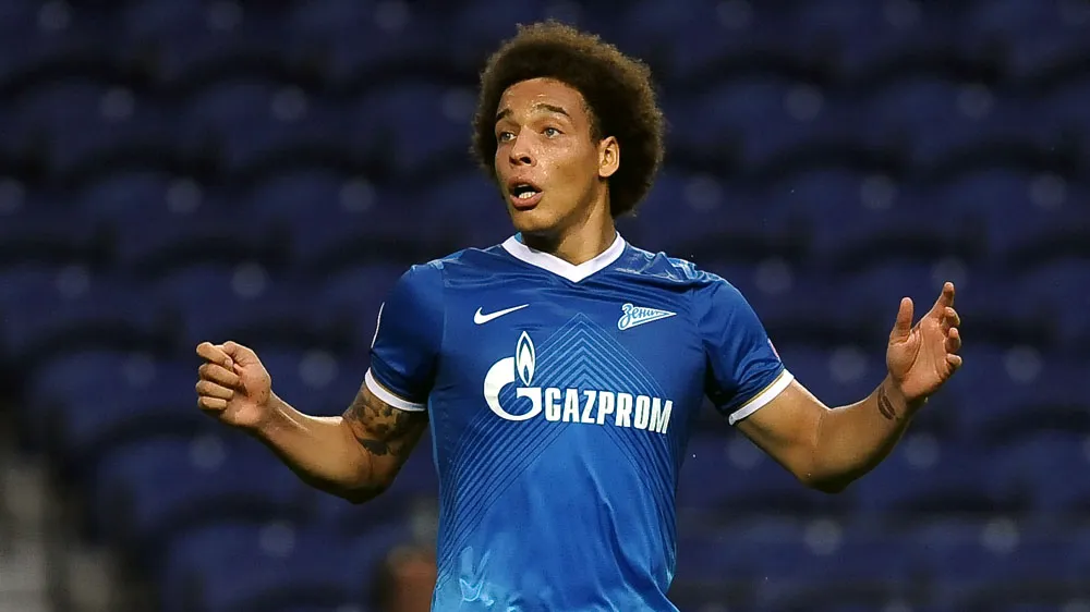 Axel Witsel, do Zenit (AP Photo/Paulo Duarte)
