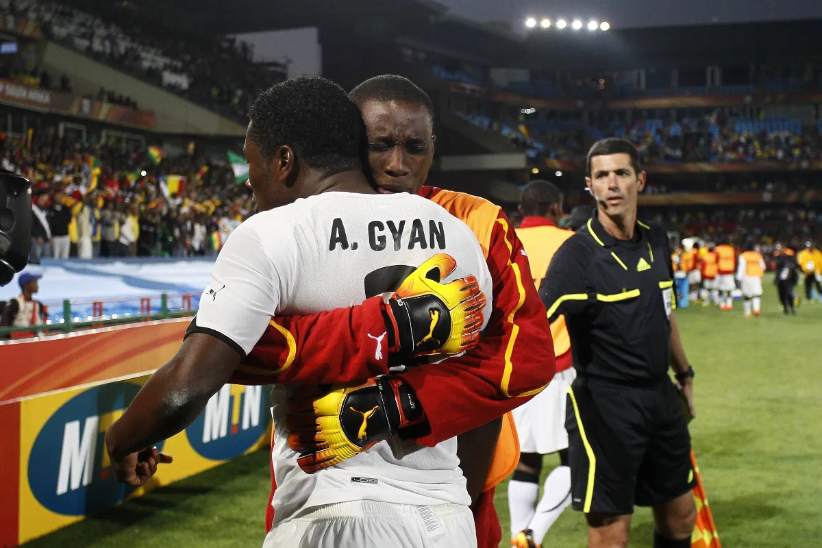 Asamoah Gyan, Copa, do, mundo 2010