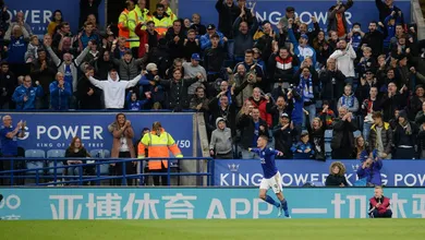 Vardy j&aacute; fez mais gols do que Cristiano Ronaldo na Premier League &ndash; e em menos jogos