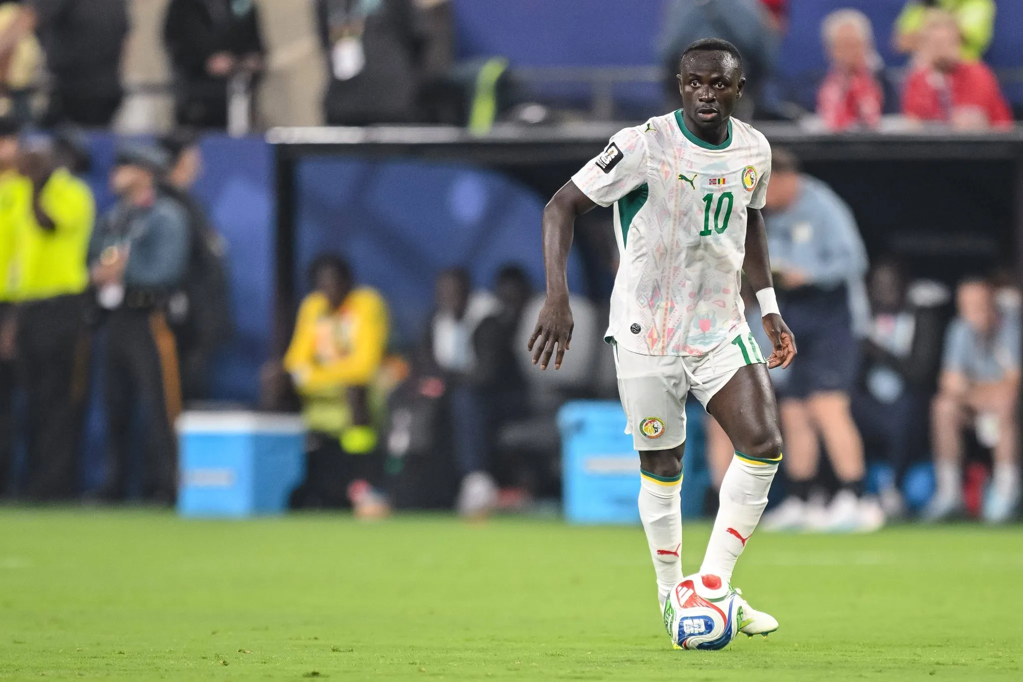 Sadio Man&eacute; pela sele&ccedil;&atilde;o de Senegal
