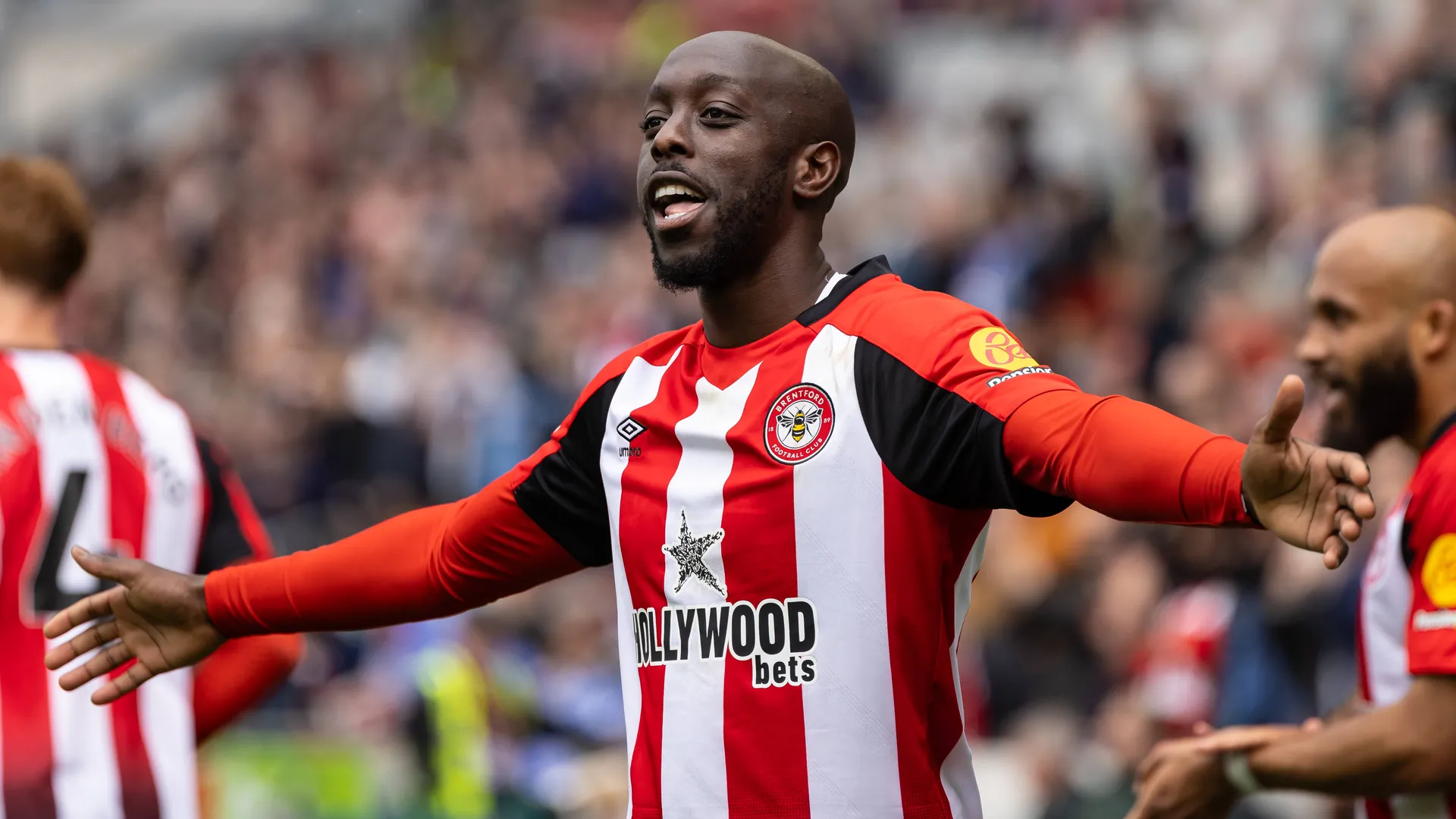 Yoane Wissa, do Brentford (Foto: Imago)