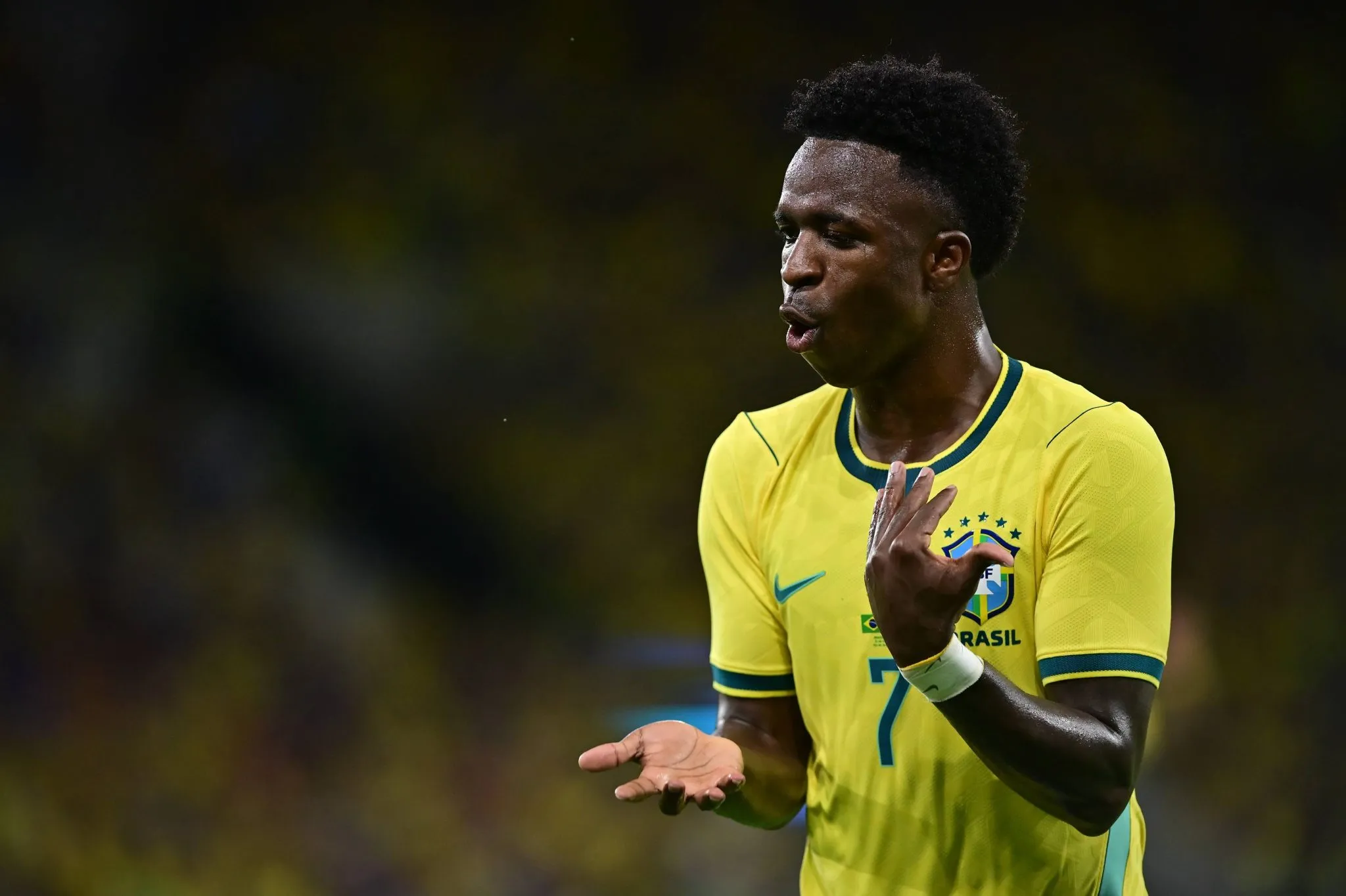 Vini Jr se destacou no primeiro contra o Panam&aacute; 