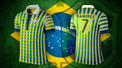 Redesenharam as camisas das sele&ccedil;&otilde;es da Copa e algumas ficaram bem legais