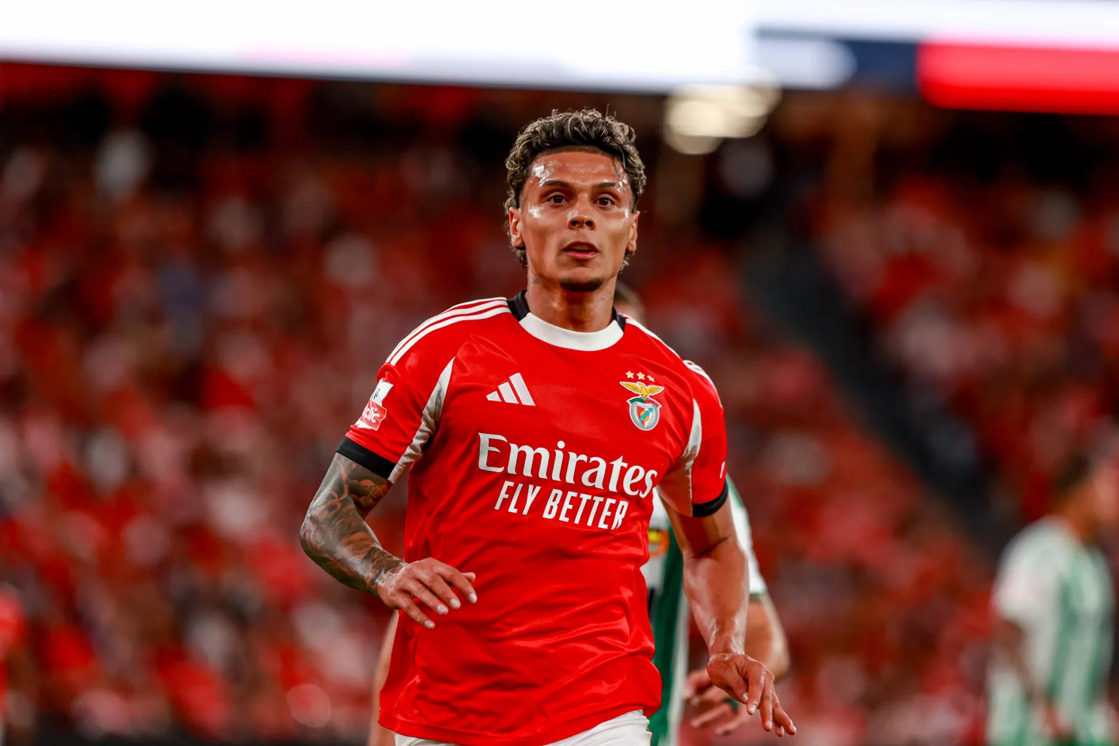 Richard R&iacute;os em a&ccedil;&atilde;o pelo Benfica