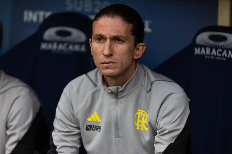 Filipe Lu&iacute;s, treinador do sub-20 do Flamengo (Foto: IMAGO / ZUMA Press Wire)