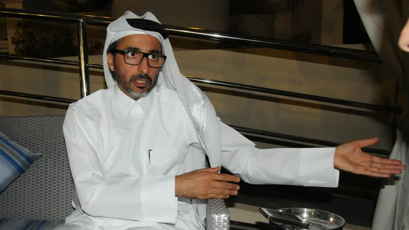 Ministro dos Esportes do Catar, Nasser al-Ali (AP Photo/John Leicester).