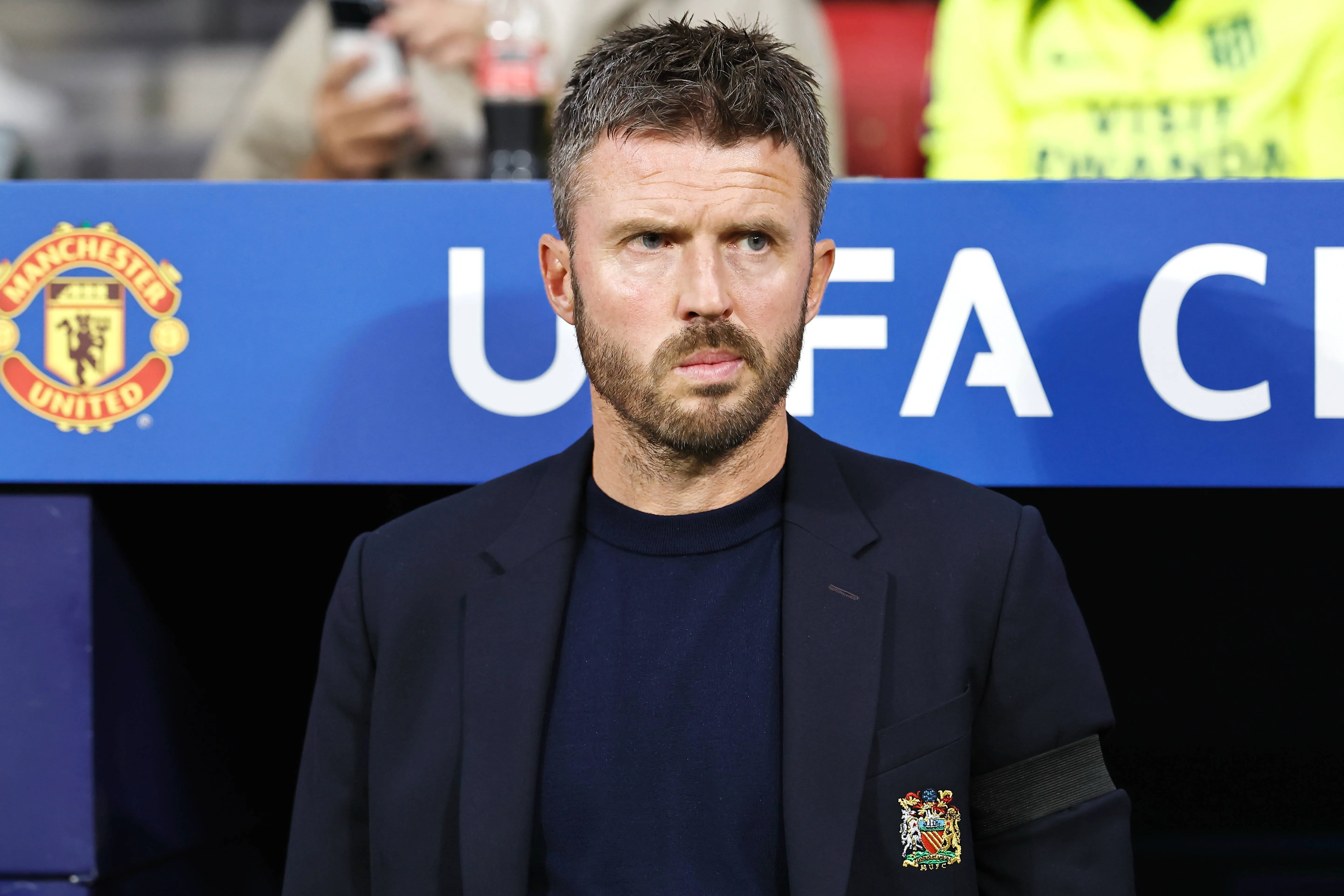 Michael Carrick, t&eacute;cnico do Manchester United 