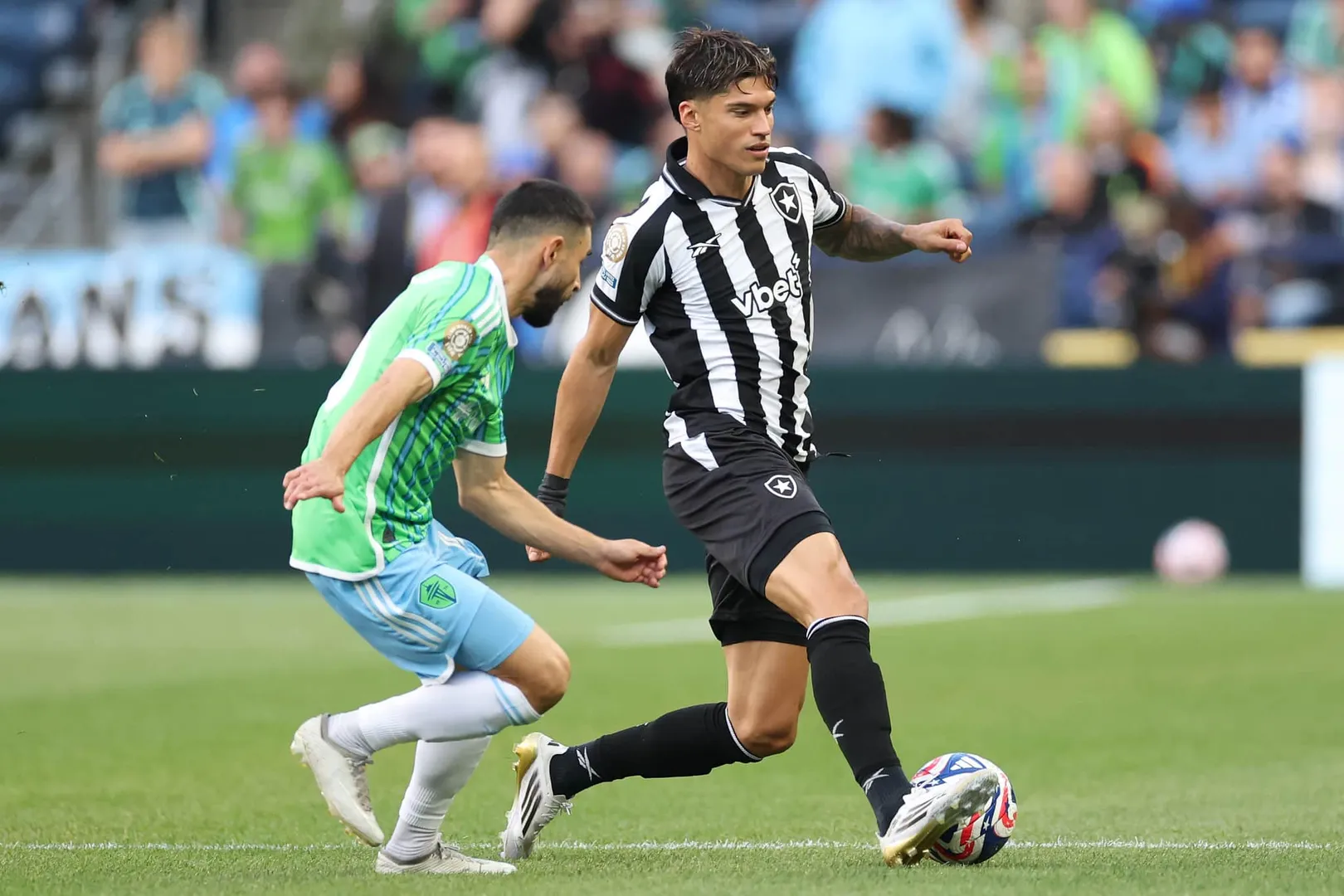 Correa n&atilde;o entrou bem no time do Botafogo (Foto: Vitor Silva/Botafogo)