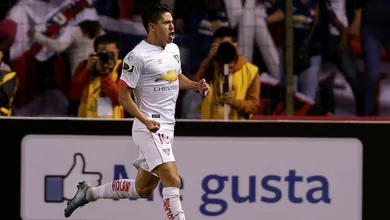 A Libertadores j&aacute; tem seu primeiro destaque: Diego Morales, o 10 da LDU e autor de dois gola&ccedil;os