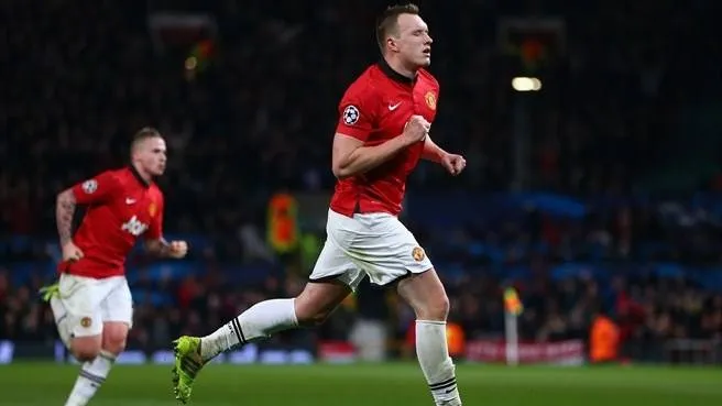 Jones comemora gol pelo Manchester United (Divulga&ccedil;&atilde;o)