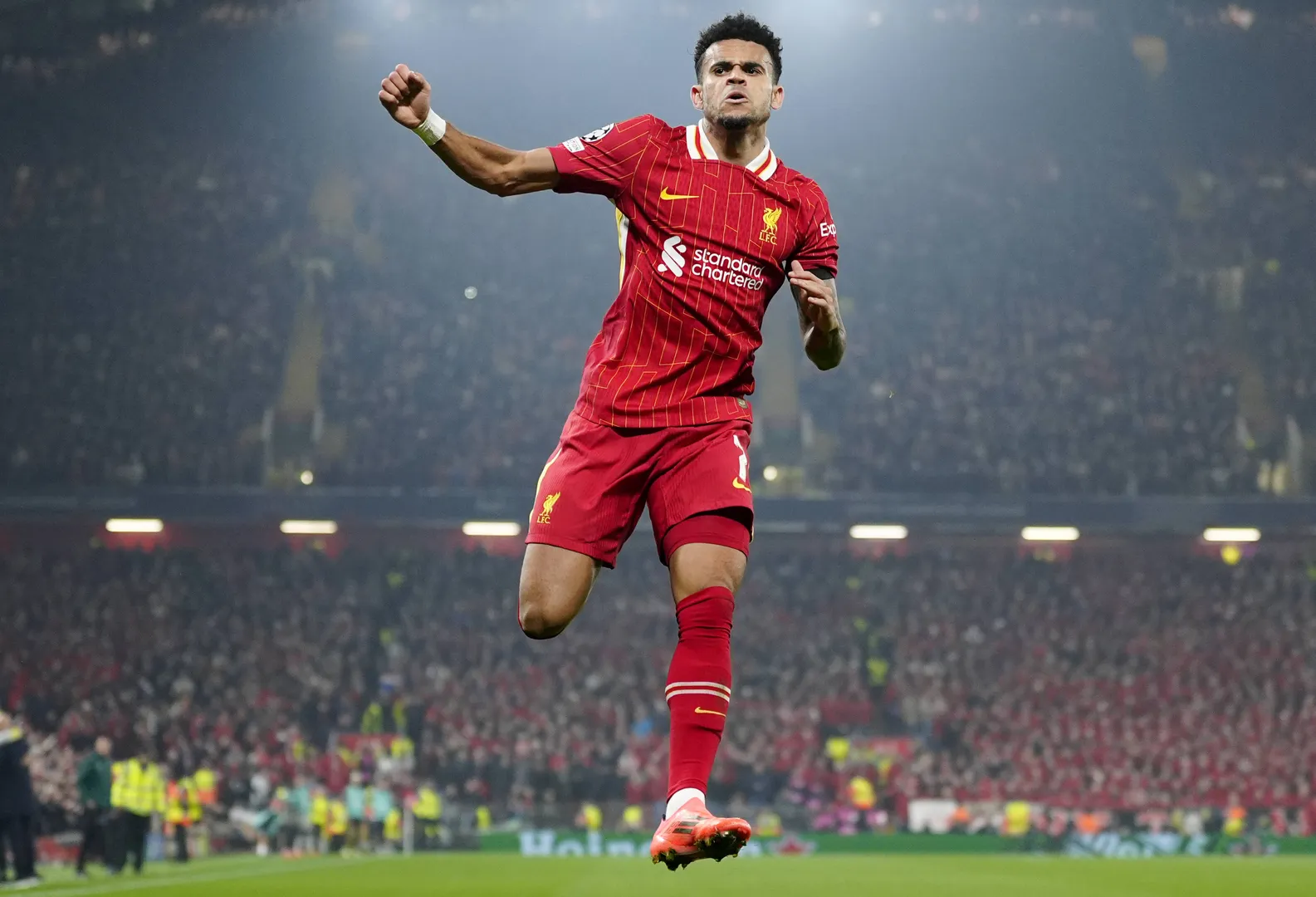 Foto: (Imago) Luis D&iacute;az, do Liverpool