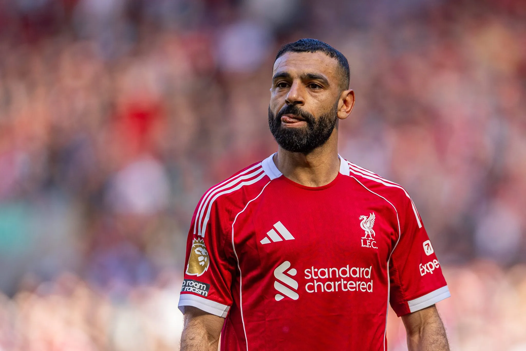 Mohamed Salah est&aacute; de sa&iacute;da do Liverpool