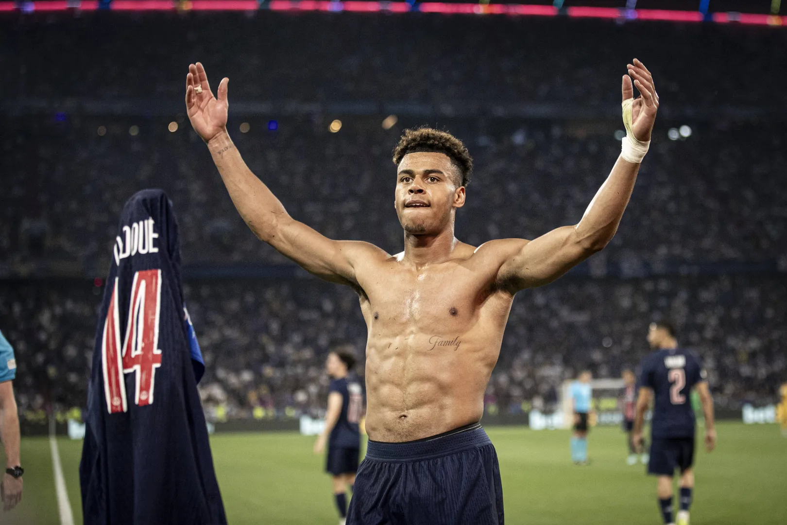 Dou&eacute; foi o nome da final da Champions vencida pelo PSG (Foto: Imago)
