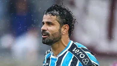 Com m&eacute;dia de um gol por jogo, Diego Costa tem in&iacute;cio promissor no Gr&ecirc;mio