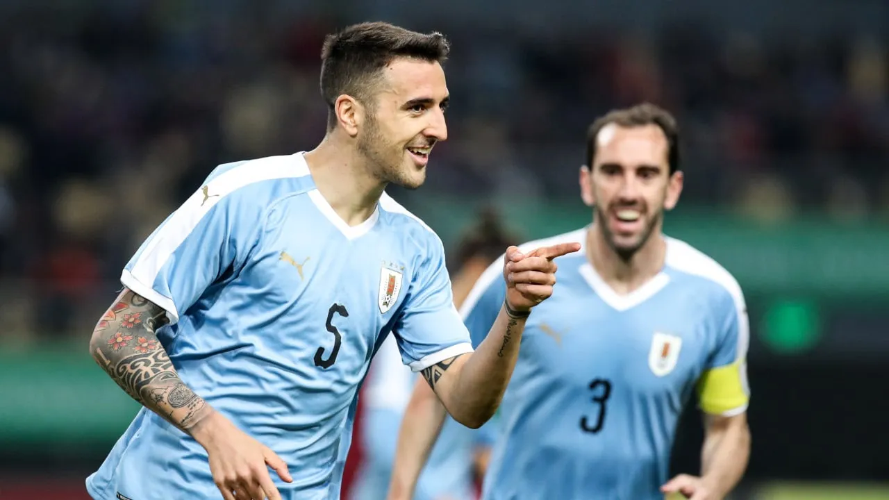 Diante da Tail&acirc;ndia, o Uruguai fez o que se espera: goleou por 4 a 0 em torneio amistoso na China