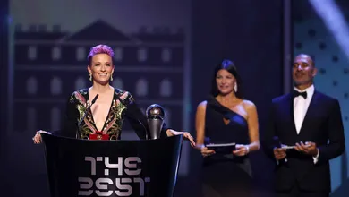 Veja o potente discurso de Megan Rapinoe, a melhor do mundo, no pr&ecirc;mio Fifa The Best