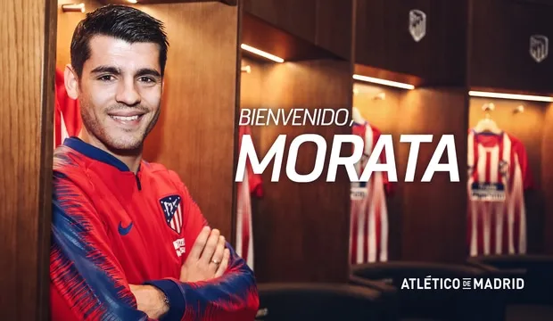 &Aacute;lvaro Morata volta ao clube que defendeu na base, Atl&eacute;tico de Madrid, em uma aposta dos dois lados