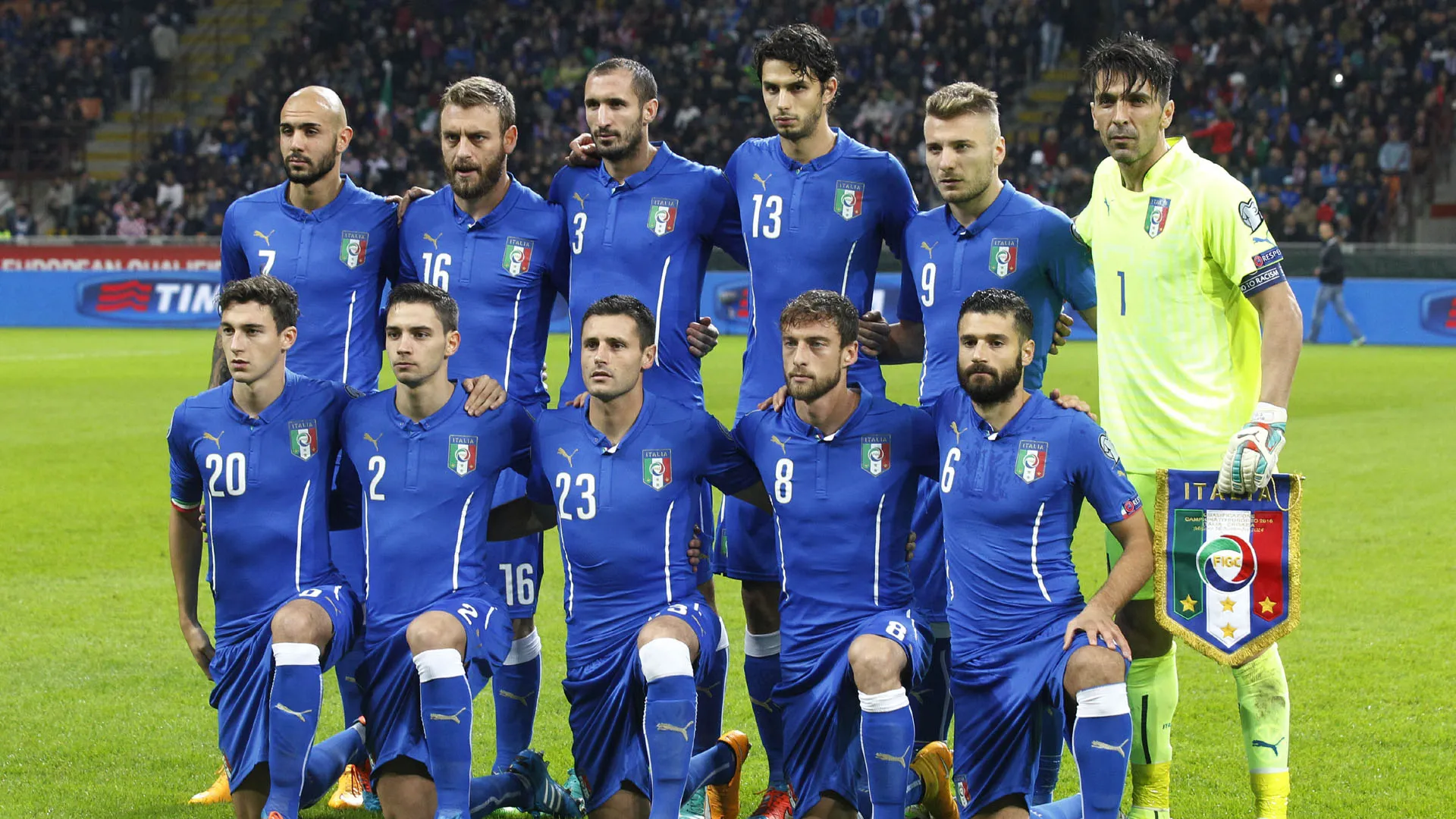 Sem Pirlo e Giovinco, Conte divulga a pr&eacute;-lista de convocados da It&aacute;lia para a Eurocopa