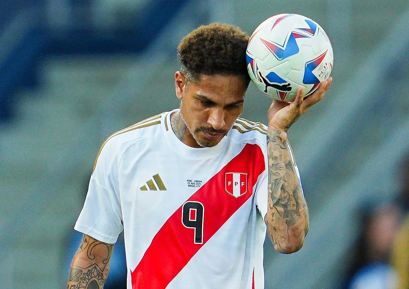 Guerrero se nega a entrar em campo na liga peruana por motivo bizarro