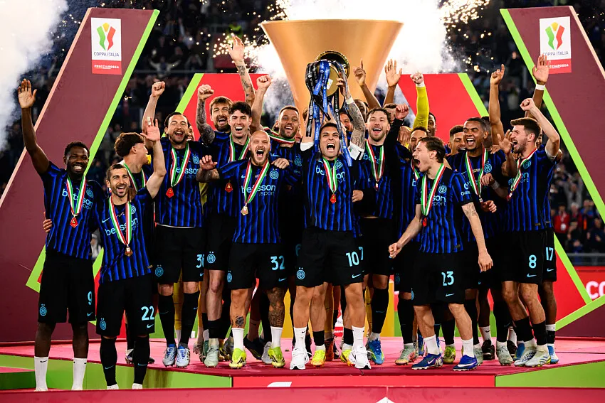 Internazionale &eacute; campe&atilde; do Scudetto