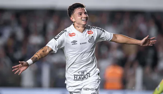 Diante de um ap&aacute;tico Atl&eacute;tico-MG, Santos vence sem nem precisar de Neymar