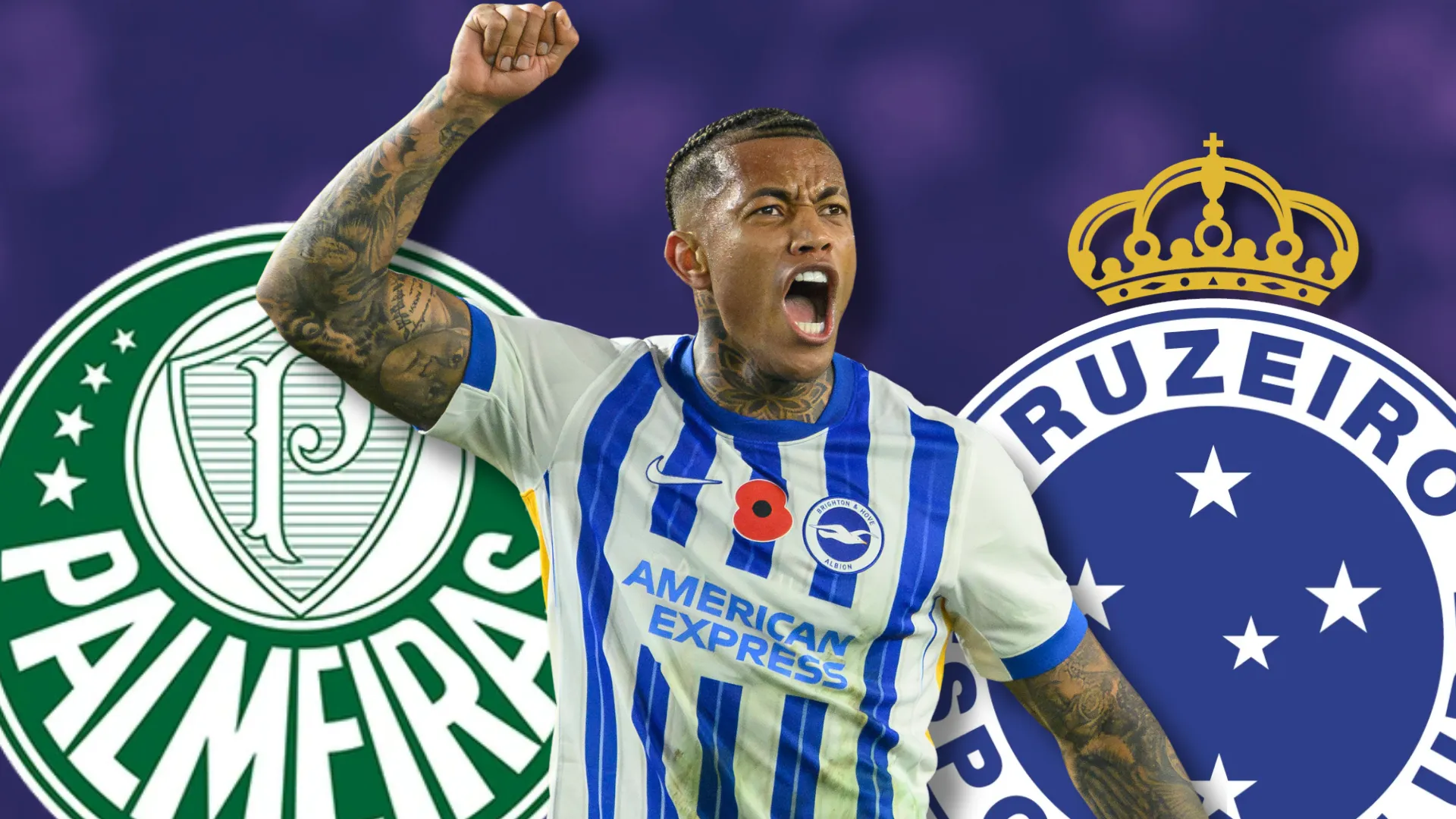Premier League: Alvo de Palmeiras e Cruzeiro, Igor J&uacute;lio, do Brighton, encaminha novo clube ingl&ecirc;s