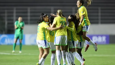 Bola a&eacute;rea faz a diferen&ccedil;a e Brasil garante vaga na semifinal da Copa Am&eacute;rica Feminina