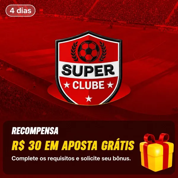 Recompensa de free bet da Superbet Brasil