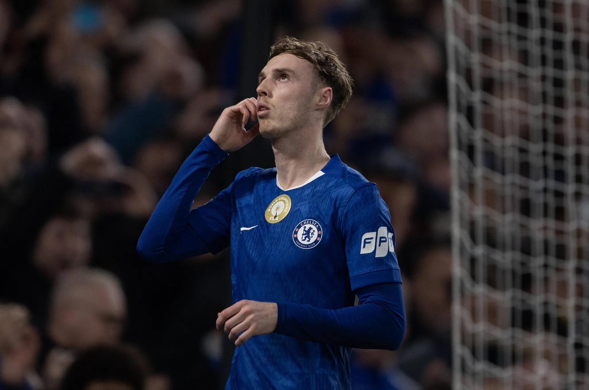 Palmer ap&oacute;s marcar em vit&oacute;ria do Chelsea sobre o Brentford 