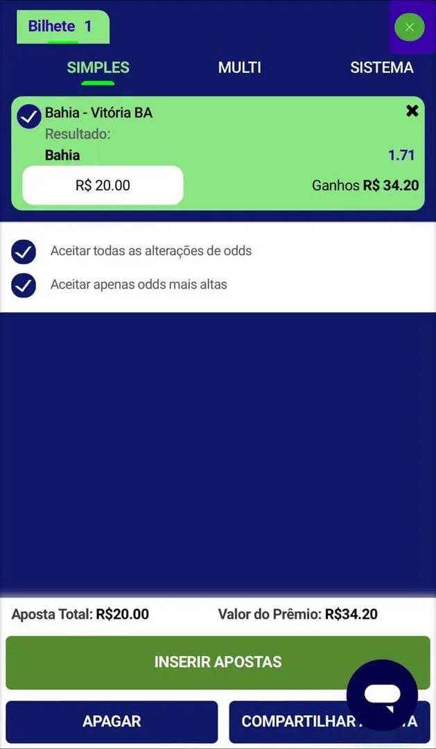 Apostando em futebol na Esportes da Sorte