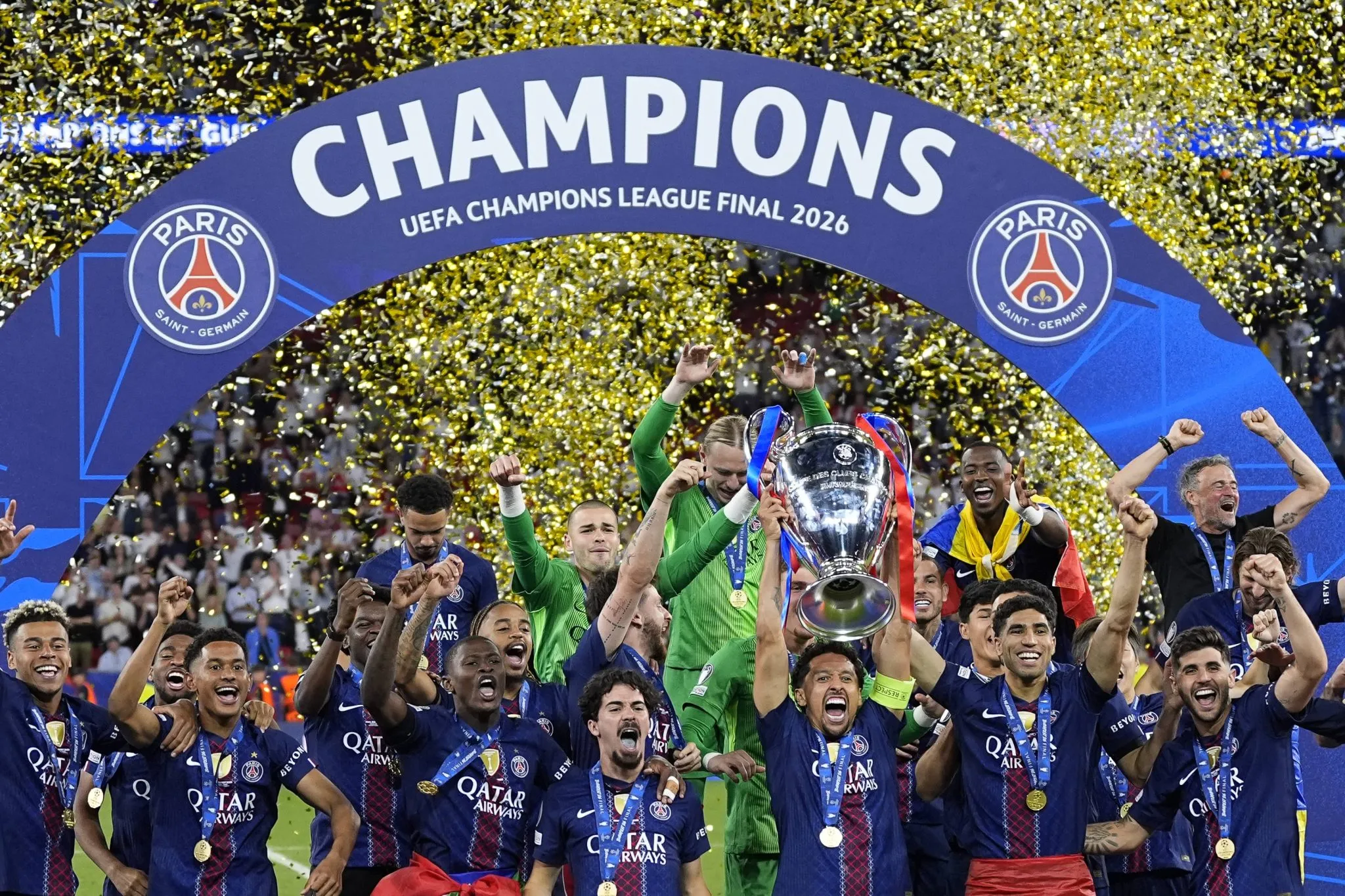 PSG campe&atilde;o