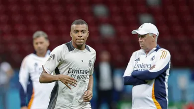 Ancelotti sai em defesa de Mbapp&eacute;: &lsquo;N&atilde;o foi covarde&rsquo;