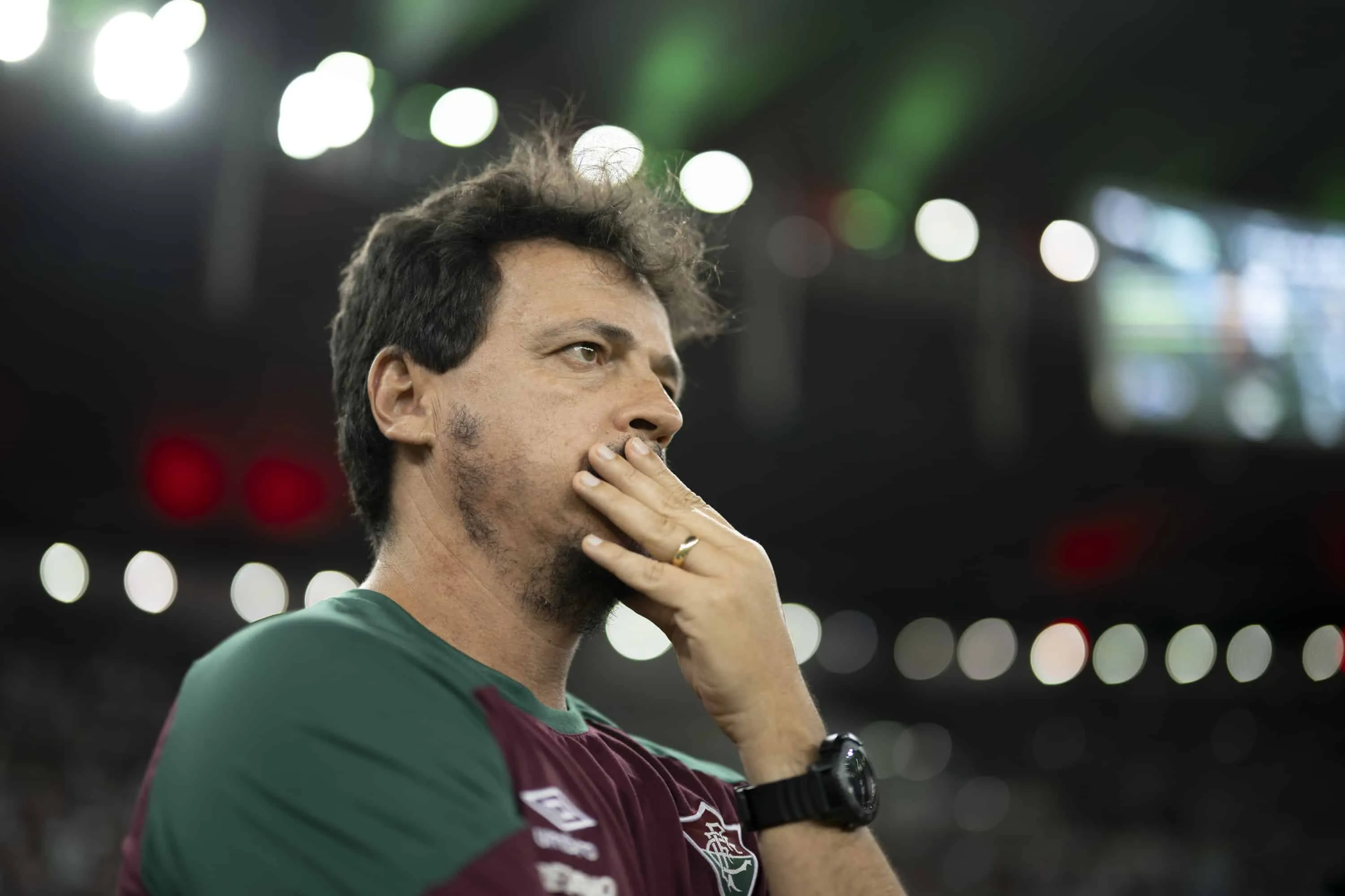 O que Fernando Diniz viu na vit&oacute;ria do Fluminense na Libertadores