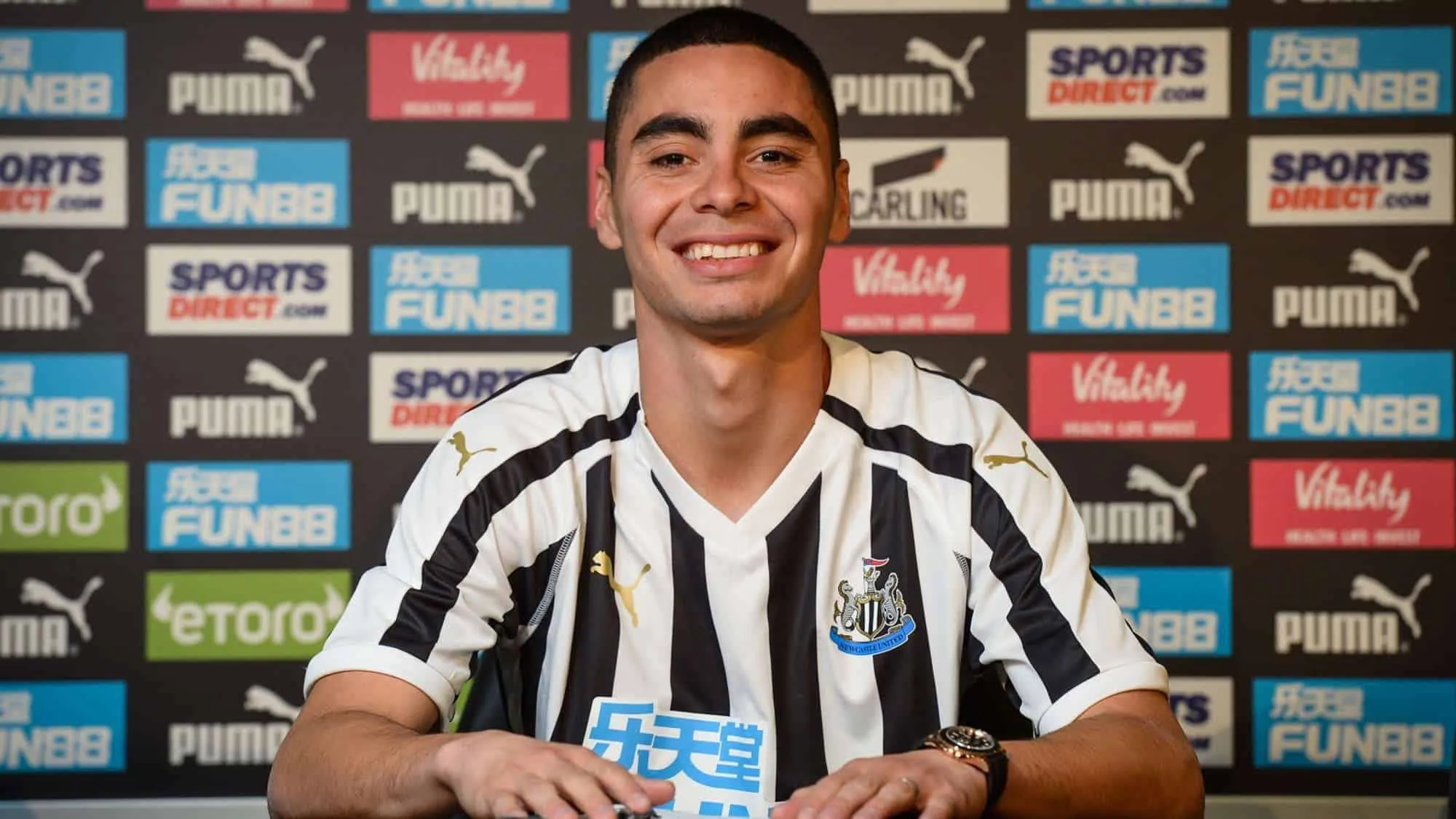 Contrata&ccedil;&atilde;o mais cara da hist&oacute;ria do Newcastle, Almir&oacute;n tem potencial para compensar (e exceder) a aposta