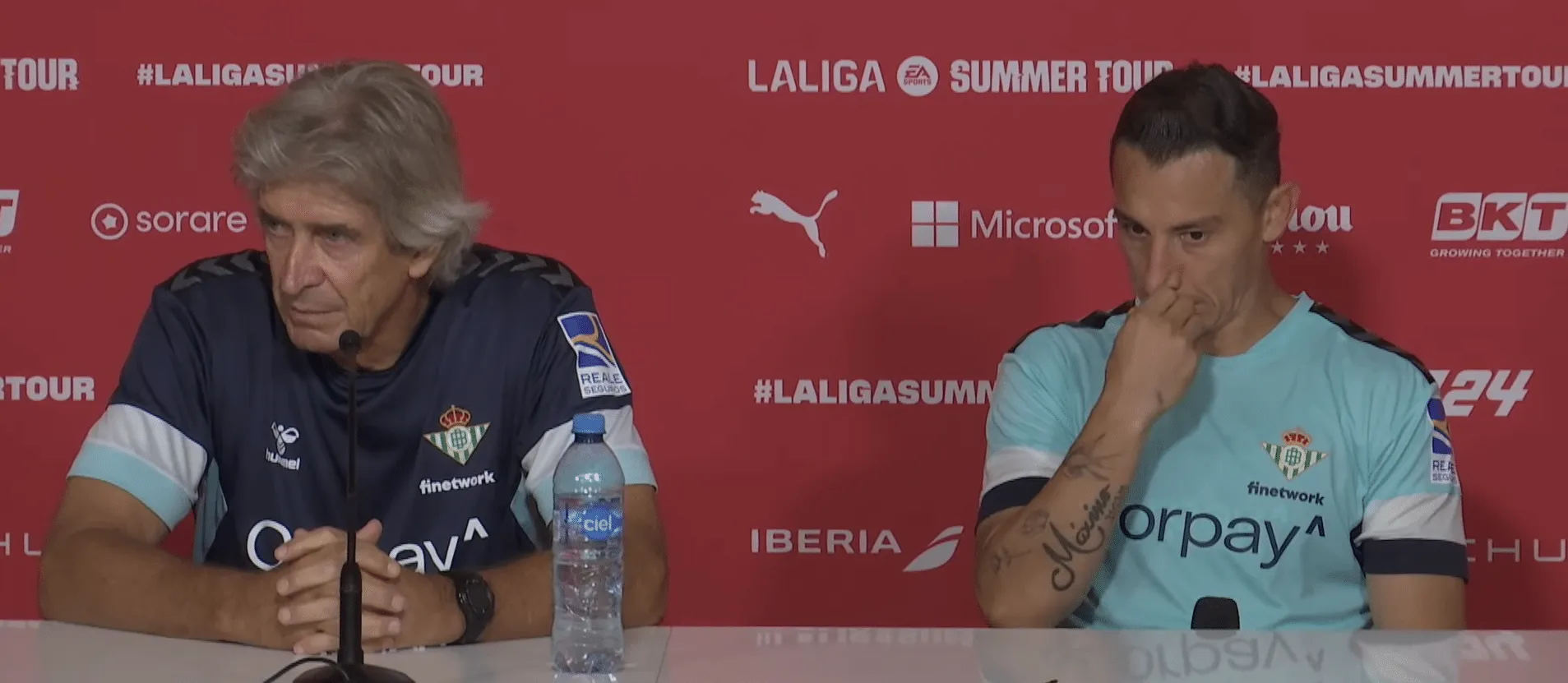 Revelados os detalhes da forte discuss&atilde;o entre Pellegrini e Guardado no Betis: &lsquo;N&atilde;o &eacute; a primeira vez&rsquo;