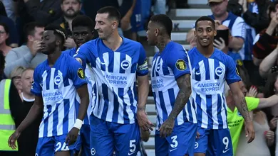Brighton provou que &eacute; uma pedra no sapato do Liverpool e buscou o empate no segundo tempo