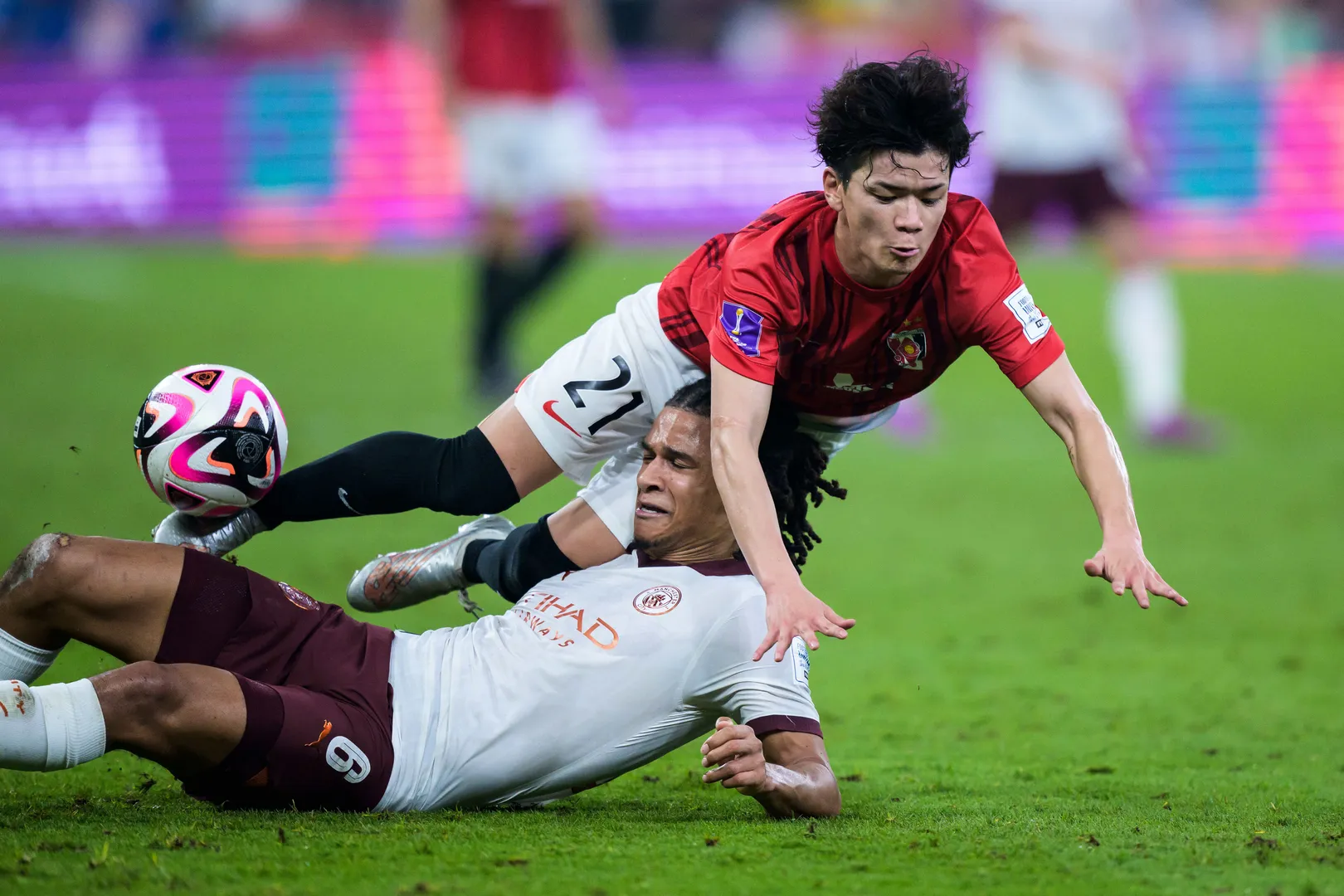Nathan Ake citou Marcelo ao falar do Fluminense, que considera advers&aacute;rio duro para o Manchester City na final do Mundial de Clubes - Foto: Icon sport