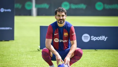 G&uuml;ndogan no Barcelona: conex&atilde;o com Xavi e sonho de inf&acirc;ncia realizado
