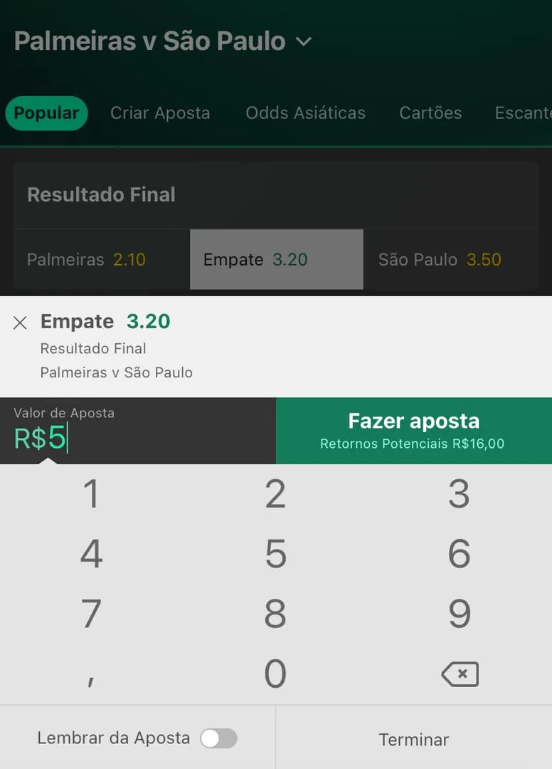 como fazer aposta pelo app da bet365