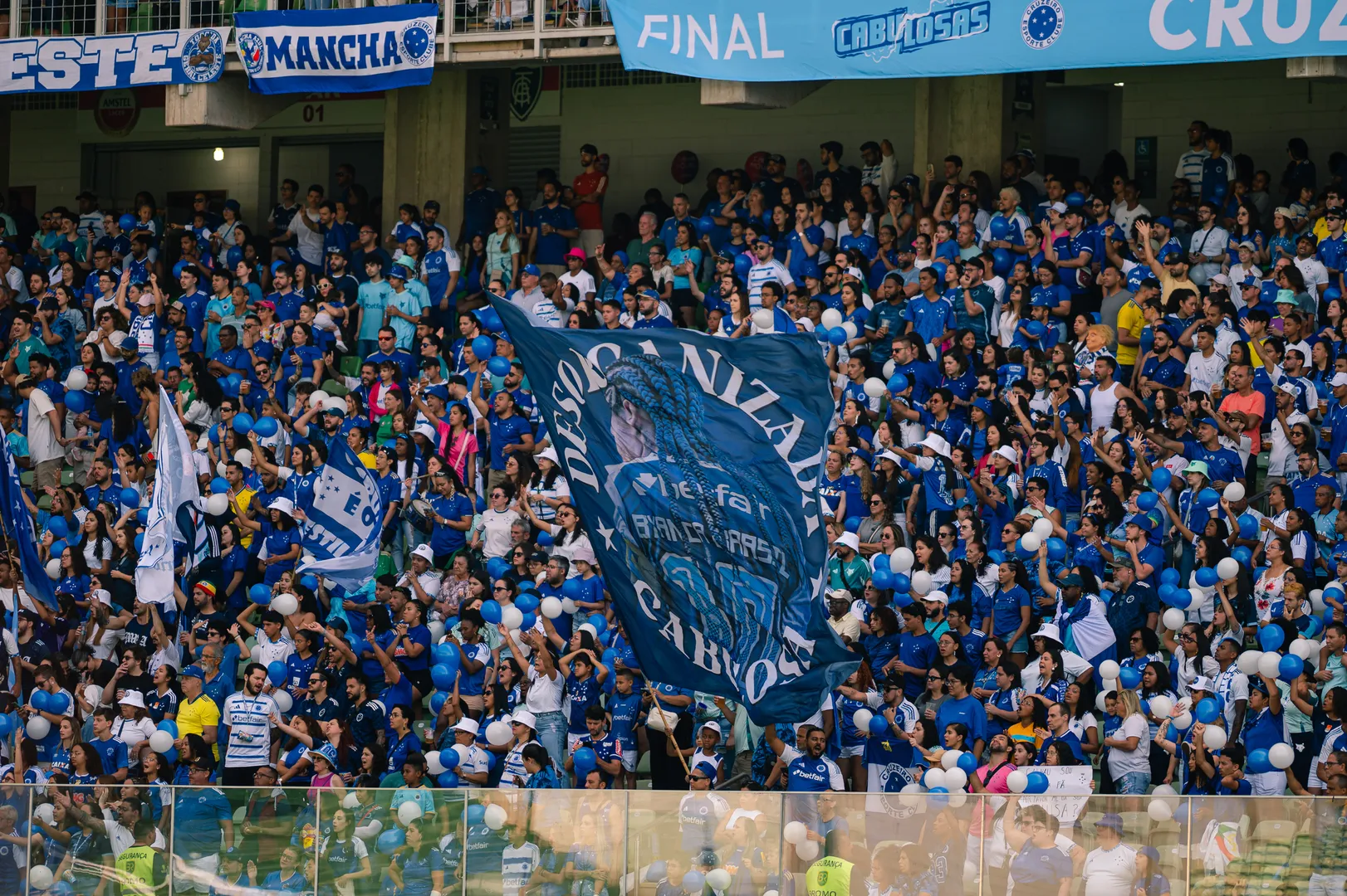 Torcida do Cruzeiro bate recorde mineiro de p&uacute;blico no Brasileir&atilde;o Feminino (Foto: &nbsp;Al&ecirc; Torres / Staff Images Woman / CBF)