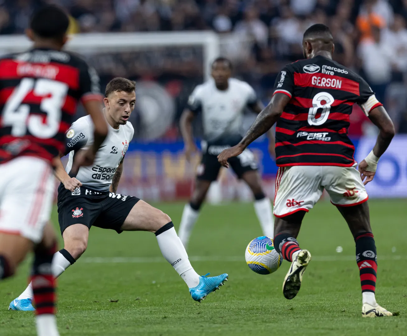 Corinthians e Flamengo - Brasileir&atilde;o 2024 